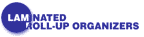 laminated Roll-up Organizers